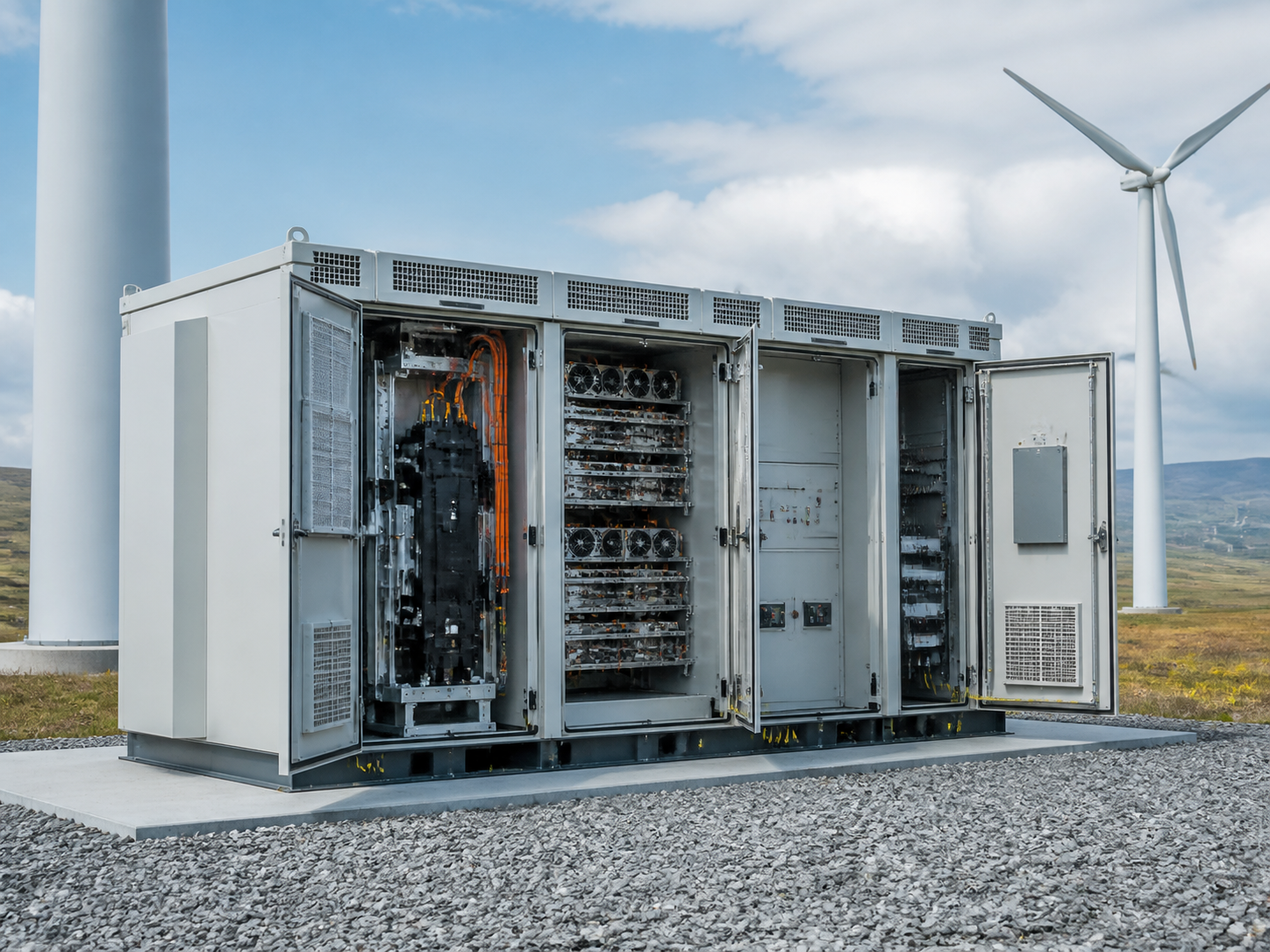 Full power wind turbine converter